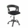 KAYELLES Chaise De Bureau à Roulettes, Hauteur Réglable AYA (noir)
