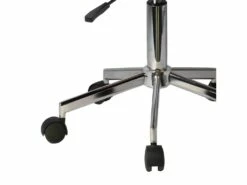 Chaise De Bureau En Tissu Gris Anthracite Matelassé Roulettes - AGENCY -mobilier de bureau Shop siege de bureau 10044245