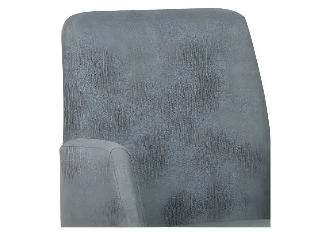 Fauteuil De Bureau En Tissu Gris Anthracite Avec Roulettes - CALL 2 Fauteuil De Bureau En Tissu Gris Anthracite Avec Roulettes - CALL – Image 2