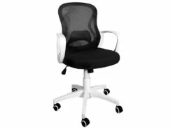 KAYELLES Fauteuil De Bureau Ergonomique Inclinable FEST (noir Blanc)