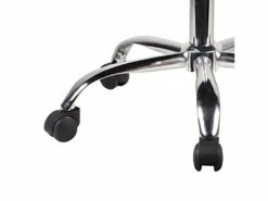 Fauteuil De Bureau En Mesh Noir Et Métal Chromé Avec Roulettes - SOFT -mobilier de bureau Shop siege de bureau 10044671