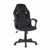 Fauteuil Gaming Noir En Simili Et Mesh Avec Assise Réglable - GLITCH