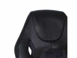 Fauteuil Gaming Noir En Simili Et Mesh Avec Assise Réglable - GLITCH -mobilier de bureau Shop siege de bureau 10044677