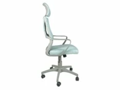 KAYELLES Fauteuil De Bureau Haut Dossier Basculant Hauteur Réglable FAMA+ (bleu Gris) -mobilier de bureau Shop siege de bureau 10044717