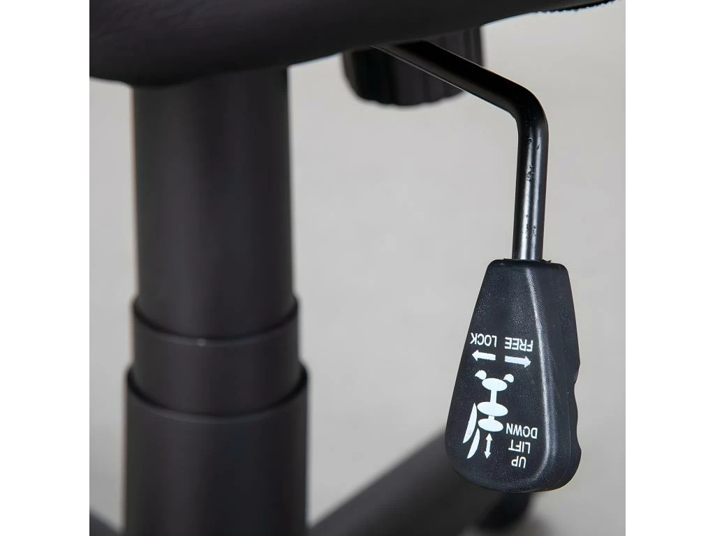 CORVET - Fauteuil Gamer Tissu Et Simili Noir, Blanc Et Rouge 4 CORVET - Fauteuil Gamer Tissu Et Simili Noir, Blanc Et Rouge – Image 4