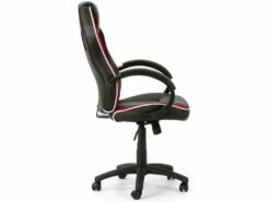 Fauteuil De Bureau Réglable Et Inclinable Formula Tapissé En Similicuir, Noir/Rouge -mobilier de bureau Shop siege de bureau 10446933