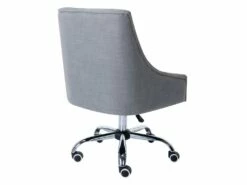 Chaise De Bureau - Tissu - Gris - Hauteur Réglable - WONDIO -mobilier de bureau Shop siege de bureau 10722707
