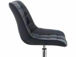 Fauteuil De Bureau Tabouret En Lin Gris Foncé 19_0000231 -mobilier de bureau Shop siege de bureau 10756451