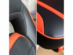 Fauteuil De Bureau Gamer Noir Et Rouge LINK - HAPPY GARDEN -mobilier de bureau Shop siege de bureau 10779195