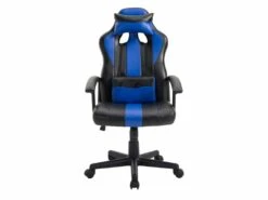 Fauteuil De Bureau Gamer Noir Et Bleu CRASH - HAPPY GARDEN -mobilier de bureau Shop siege de bureau 10779215