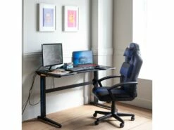 Fauteuil De Bureau Gamer Noir Et Bleu CRASH - HAPPY GARDEN -mobilier de bureau Shop siege de bureau 10779221