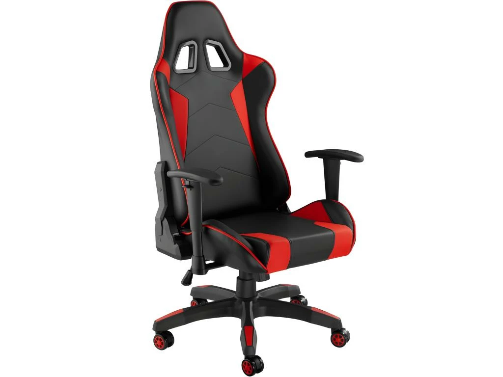 Fauteuil De Bureau Chaise Siège Sport Gamer Noir/rouge 08_0000371 3 Fauteuil De Bureau Chaise Siège Sport Gamer Noir/rouge 08_0000371 – Image 3