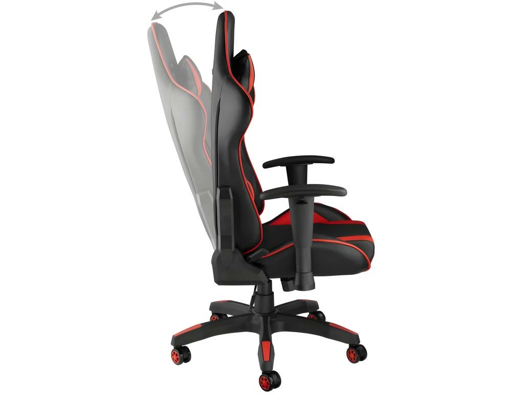 Fauteuil De Bureau Chaise Siège Sport Gamer Noir/rouge 08_0000371 5 Fauteuil De Bureau Chaise Siège Sport Gamer Noir/rouge 08_0000371 – Image 5