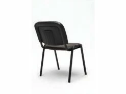 Chaise Visiteur Assise Rembourrée En Synthétique Marron BUR10071 -mobilier de bureau Shop siege de bureau 12218963