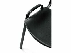 Lot De 10 Chaises En Plastique Noir - Venprodin -mobilier de bureau Shop siege de bureau 12357183