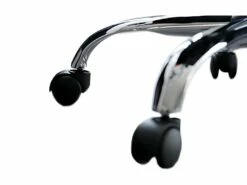 Chaise De Bureau Noir Bleu Tissu Respirant Pu 113 /123x57,5x58,5 -mobilier de bureau Shop siege de bureau 12523509