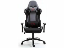 RACE | Fauteuil à Roulettes Chaise De Bureau Gaming Design Ergonomique | Siège Gamer En Tissu Respirant Dossier Inclinable