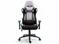 RACE | Fauteuil à Roulettes Chaise De Bureau Gaming Design Ergonomique | Siège Gamer Tissu Respirant Dossier Large Inclinable
