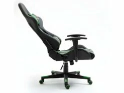 WOLF | Fauteuil à Roulettes Chaise De Bureau Gaming PU Ergonomique | Siège Gamer Dossier Inclinable De 90° à 180° -mobilier de bureau Shop siege de bureau 12864143