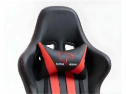 WOLF | Fauteuil à Roulettes Chaise De Bureau Gaming PU Design Ergonomique | Siège Gamer Dossier Inclinable 90°-180° -mobilier de bureau Shop siege de bureau 12864161