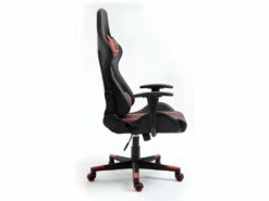 WOLF | Fauteuil à Roulettes Chaise De Bureau Gaming PU Design Ergonomique | Siège Gamer Dossier Inclinable 90°-180° -mobilier de bureau Shop siege de bureau 12864163