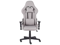 Chaise De Gamer Gris Clair WARRIOR -mobilier de bureau Shop siege de bureau 12869363