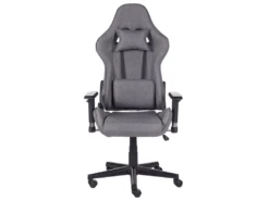 Chaise De Gamer Gris Foncé WARRIOR -mobilier de bureau Shop siege de bureau 12873163