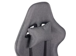 Chaise De Gamer Gris Foncé WARRIOR -mobilier de bureau Shop siege de bureau 12873171