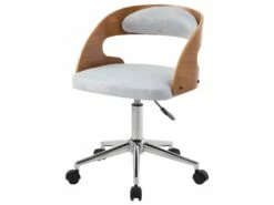 Chaise De Bureau Louis Gris Clair