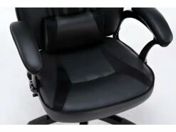 DREFT - Fauteuil Gamer Style Moderne Chambre D'ado - 120-130x66x67 - Réglable -mobilier de bureau Shop siege de bureau 13014105