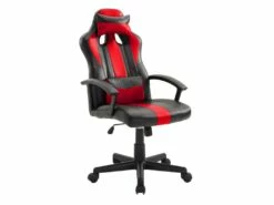 Fauteuil De Bureau Gamer Noir Et Rouge CRASH - HAPPY GARDEN