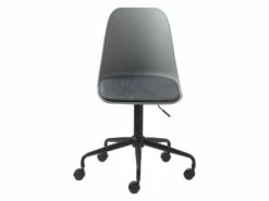 Curvi - Chaise De Bureau En Plastique Et Métal - Couleur - Gris