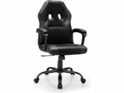 Chaise Gamer, Fauteuil De Bureau Réglable Pivontant Avec Dossier Ergonomique , Pour Maison, Bureau