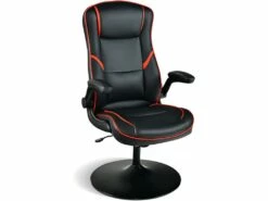 Chaise Gaming à Bascule Réglable En Hauteur, Siège Gamer Dossier De 90° à 118°
