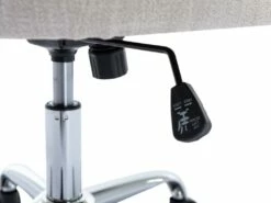 Chaise De Bureau - Tissu - Beige - Hauteur Réglable - MERVIA -mobilier de bureau Shop siege de bureau 14461163