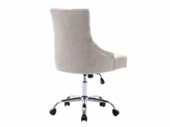 Chaise De Bureau - Tissu - Beige - Hauteur Réglable - MERVIA -mobilier de bureau Shop siege de bureau 14461165