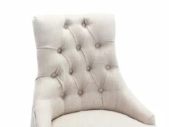 Chaise De Bureau - Tissu - Beige - Hauteur Réglable - MERVIA -mobilier de bureau Shop siege de bureau 14461171