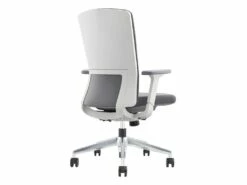 Fauteuil De Bureau Professionnel - Tissu - Gris - HUMIA -mobilier de bureau Shop siege de bureau 1623175