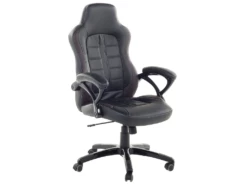 Fauteuil Gamer Noir Marron Foncé PRINCE