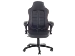 Fauteuil Gamer Noir Marron Foncé PRINCE -mobilier de bureau Shop siege de bureau 17122217