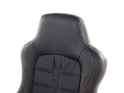 Fauteuil Gamer Noir Marron Foncé PRINCE -mobilier de bureau Shop siege de bureau 17122225