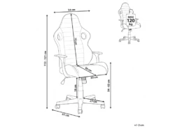 Chaise De Bureau Noire Et Marron SUPREME -mobilier de bureau Shop siege de bureau 17122327