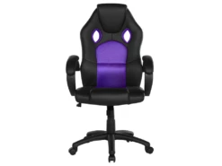 Chaise De Bureau En Cuir PU Violet FIGHTER -mobilier de bureau Shop siege de bureau 17122407