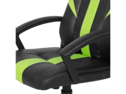 Chaise De Gamer En Cuir PU Noir Et Vert SUCCESS -mobilier de bureau Shop siege de bureau 17122455