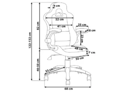 Fauteuil Gamer Noir MASTER 12 Fauteuil Gamer Noir MASTER -mobilier de bureau Shop siege de bureau 17124997