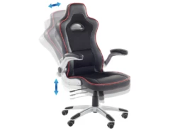 Fauteuil Gamer Noir MASTER 15 Fauteuil Gamer Noir MASTER -mobilier de bureau Shop siege de bureau 17125003