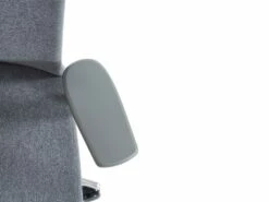 Fauteuil De Bureau Professionnel - Avec Têtière - Tissu - Gris - VOLTI -mobilier de bureau Shop siege de bureau 1817249