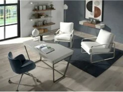 Chaise De Bureau Pivotante Bleue 4110 ANGEL CERDA -mobilier de bureau Shop siege de bureau 18431073