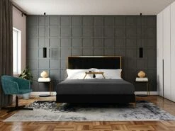 Chaise De Bureau - Tissu - Bleu Canard - FAVIA -mobilier de bureau Shop siege de bureau 18812551