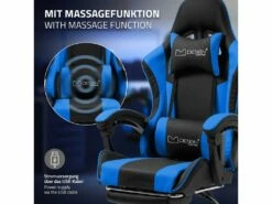 Massage Gaming Chair Chaise De Bureau Racing Chaise De Bureau Gaming Chair Régla -mobilier de bureau Shop siege de bureau 18900093